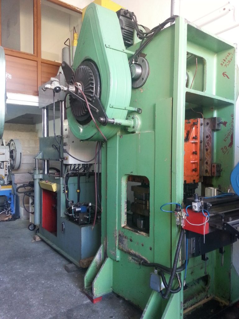 İkinci El 12O Ton H Tipi Eksantrik Pres