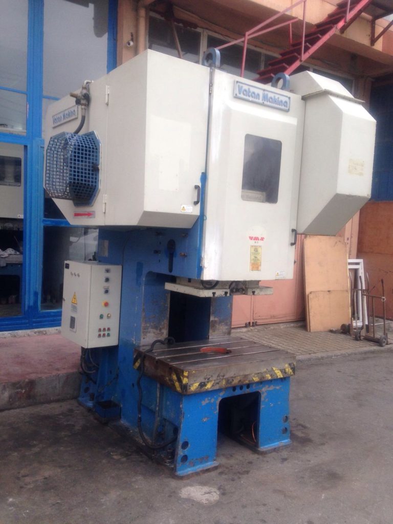 İkinci El Vatan 130 Ton Eknsantrik Pres