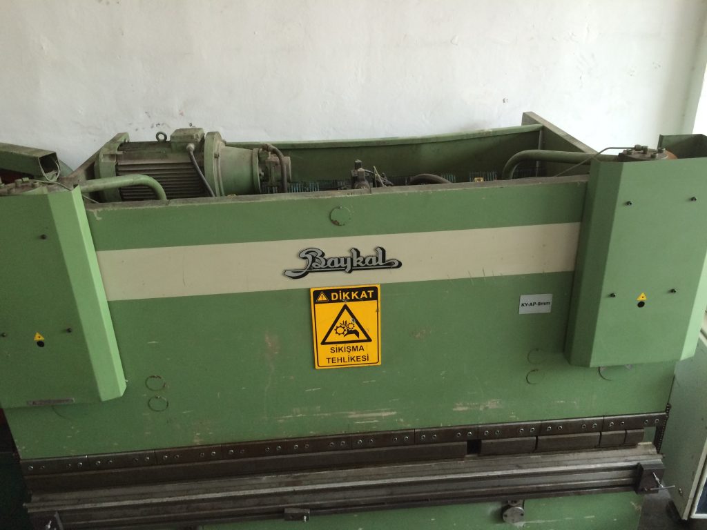 İkinci El Baykal Abkant Pres APH 2608 x120 Ton