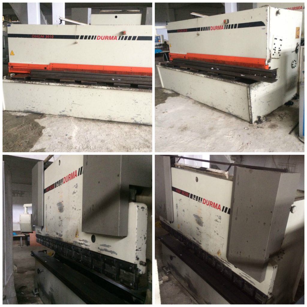 İkinci El Durmazlar 3 Metre 10 Mm Abkant-Giyotin Takım