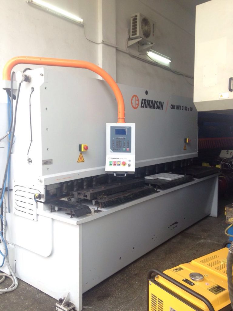 İkinci El Ermaksan 3 Metre 10 Mm Cnc Giyotin