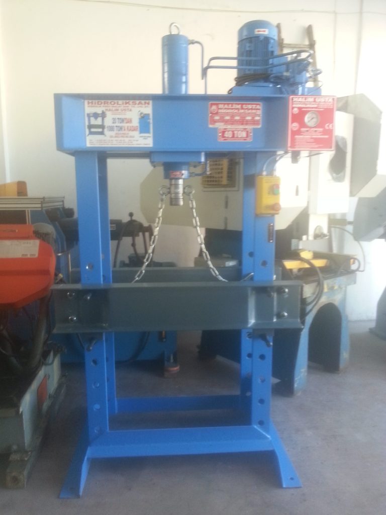 İkinci El 40 Ton Hidroliksan Atölye Presi