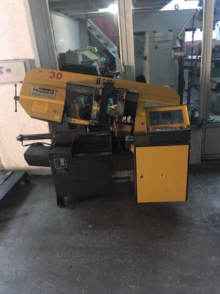 İkinci El Kesmak 280 Mm Tam Otomatik Şerit Testere