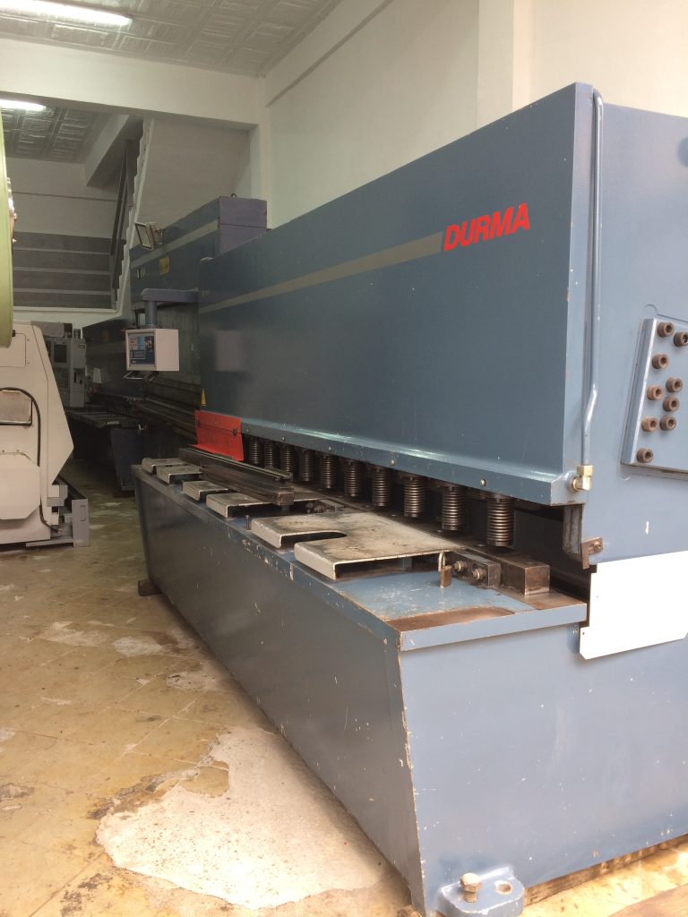 İkinci El Durmazlar 3 Metre 16 Mm Giyotin Makas