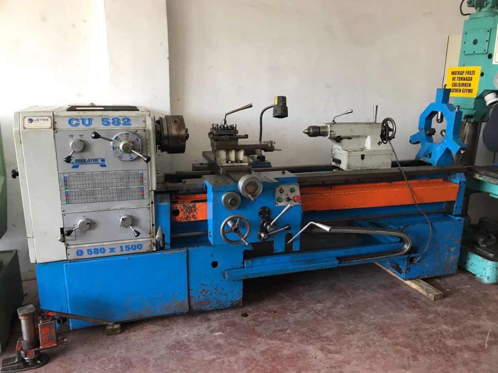 İkinci El Eurolathe Cu582 Bulgar Torna 1.5 Metre