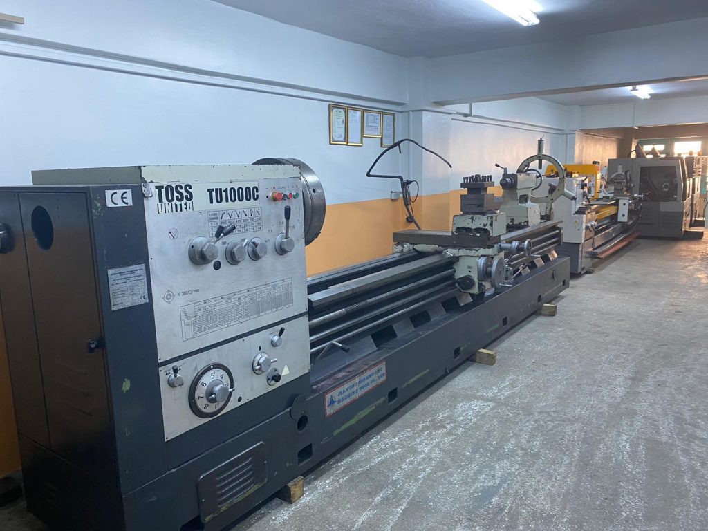 İkinci El Toss United 4 Metre 1000 Mm Çap Torna