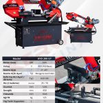 Aydın Testere Ayd200T Sulu Kesim Şerit testere makinası