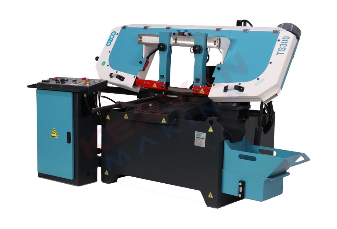 Ozco Ts300 Yarım Otomatik Şerit Testere Makinası